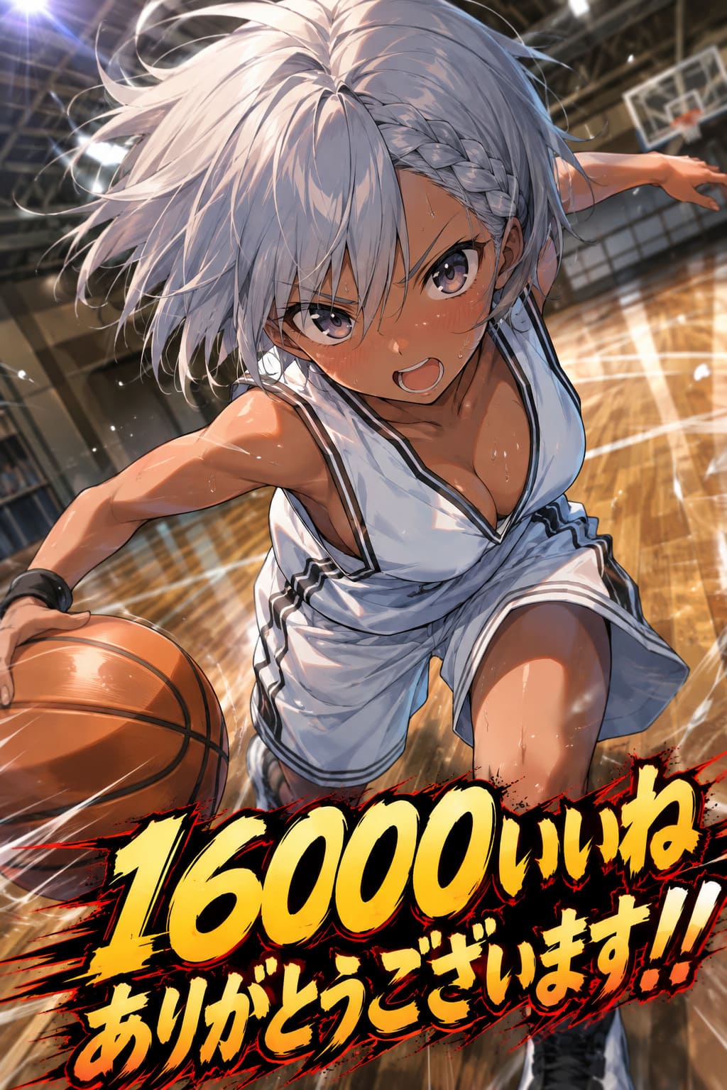 16000いいね、ありがとうございます！ | の人気AIイラスト・グラビア