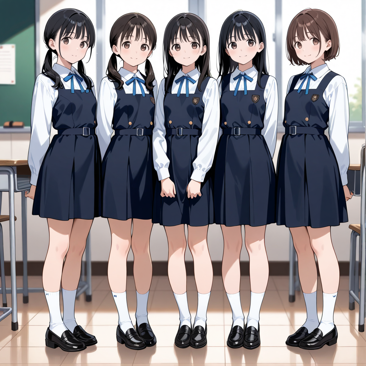 姉妹写真＋１ | の人気AIイラスト・グラビア