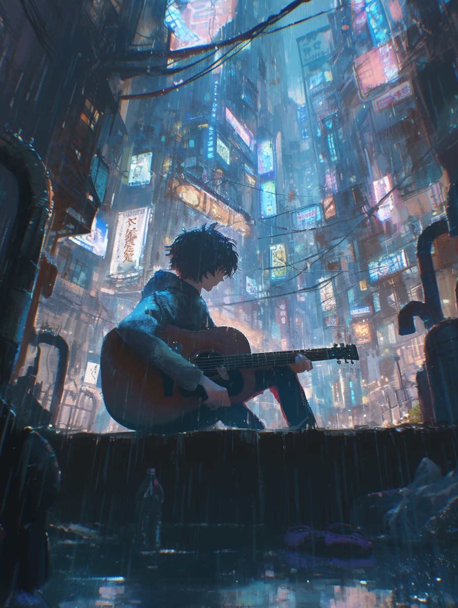 ★The boy in the back of the alley | の人気AIイラスト・グラビア