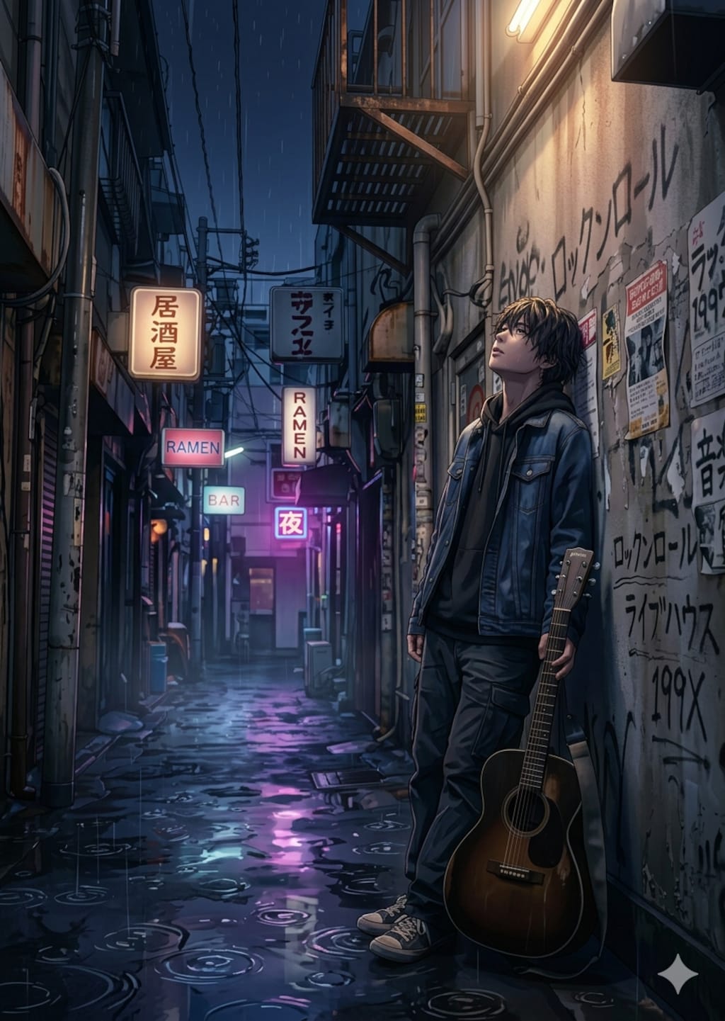 ★The boy in the back of the alley