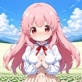 白いドレスのりなちゃん 2枚目