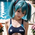 見られたいから水着をきる、ただそれだけ 9枚目