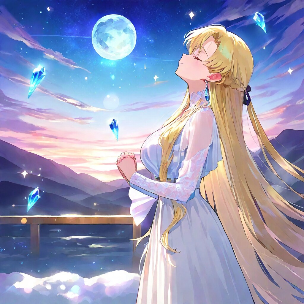 月に願いを | の人気AIイラスト・グラビア