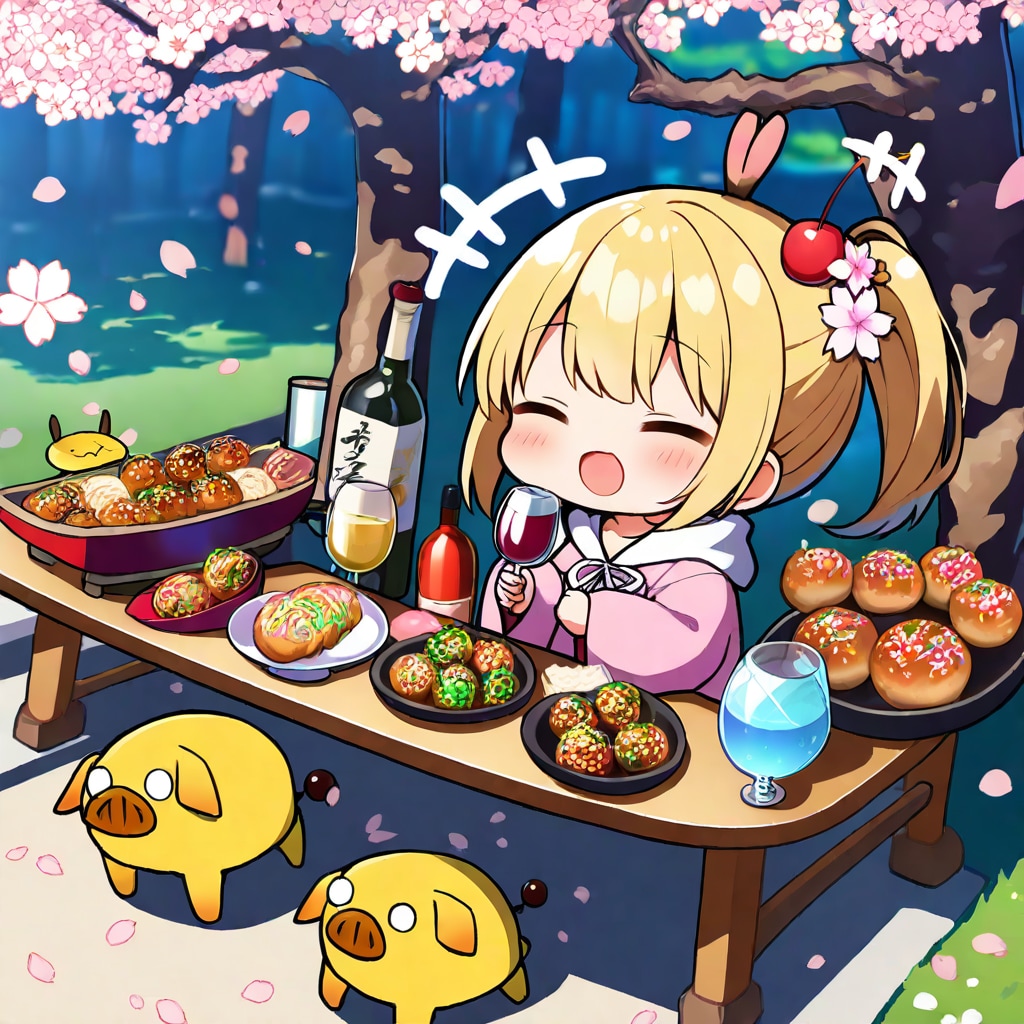 金髪ちゃんの昼ごはん