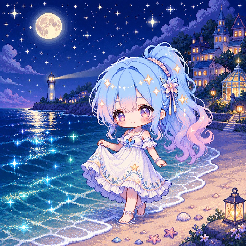 宝石いろの海