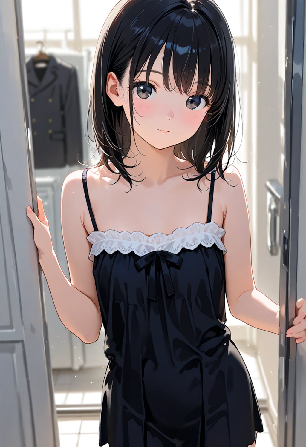 黒髪の美少女(49)