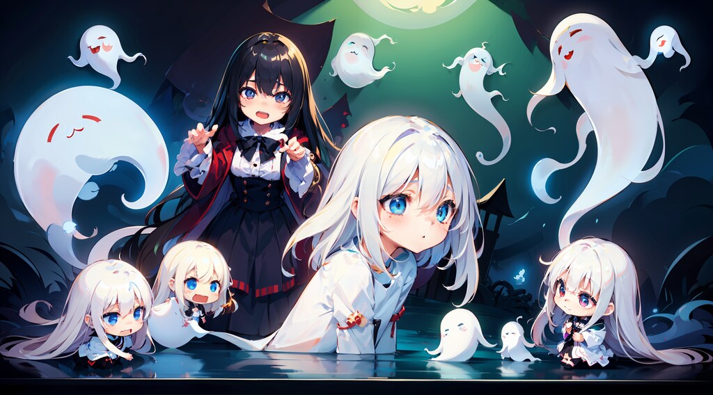 ゴーストはお友だちなのれす