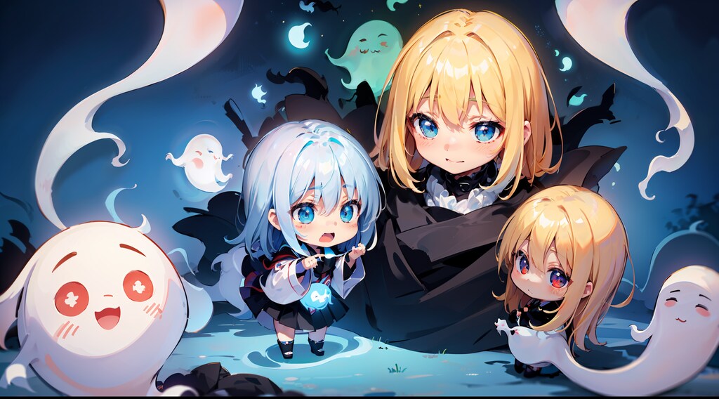 ゴーストはお友だちなのれす