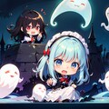 ゴーストはお友だちなのれす 6枚目