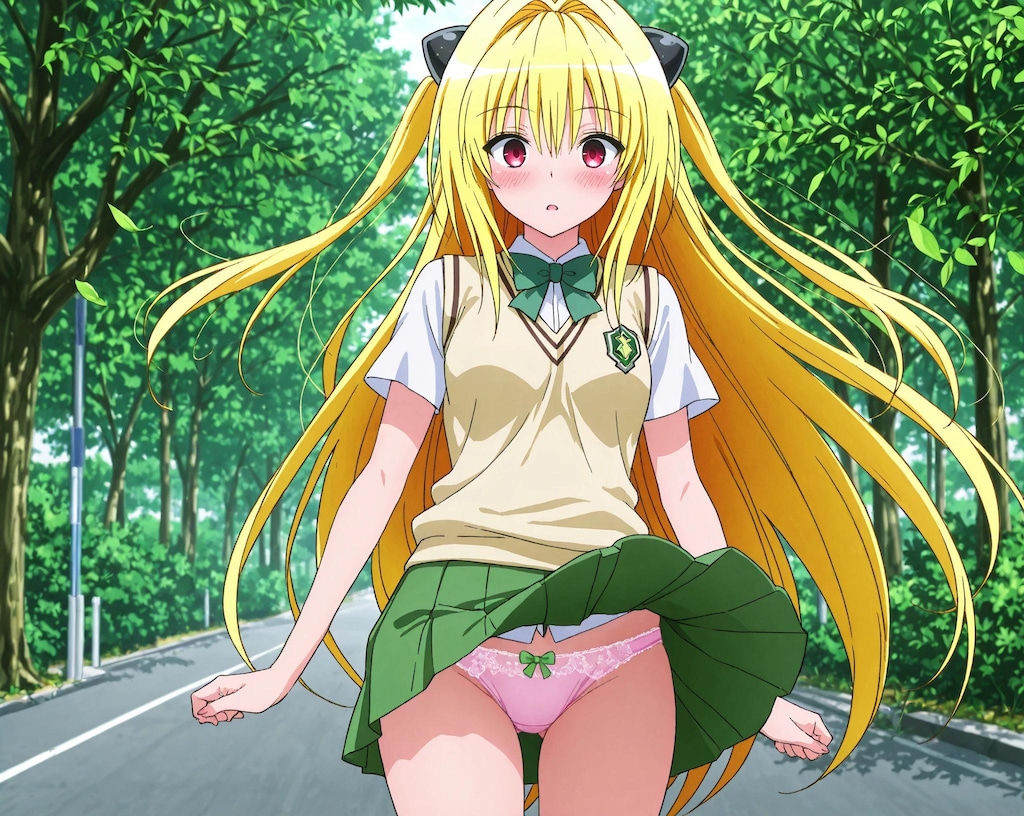 風のイタズラ💕