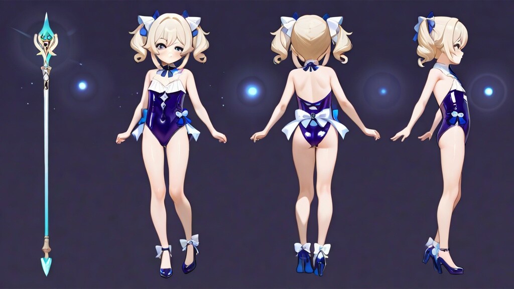 オリキャラ　レオタード4