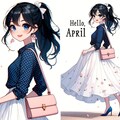 Hello, April ! 其のニ 2枚目