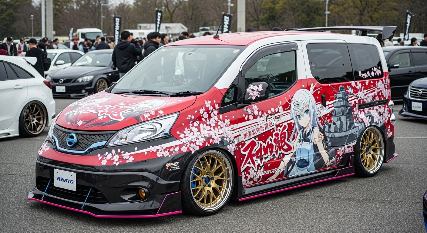 NV200艦これ痛車 | の人気AIイラスト・グラビア