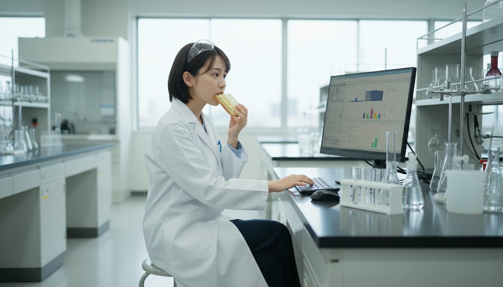 束の間の、化学反応（ランチタイム） #サンドウィッチ食べた