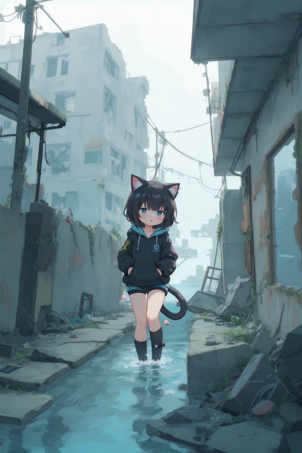 廃墟で遊ぼう！(縦)