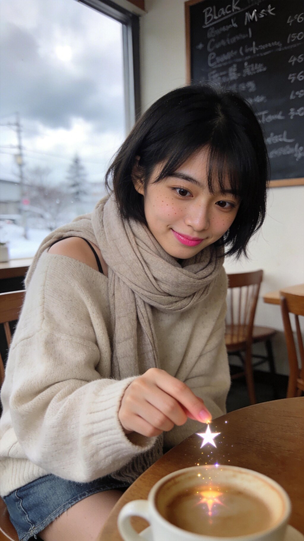 A Spark at the Cafe Table