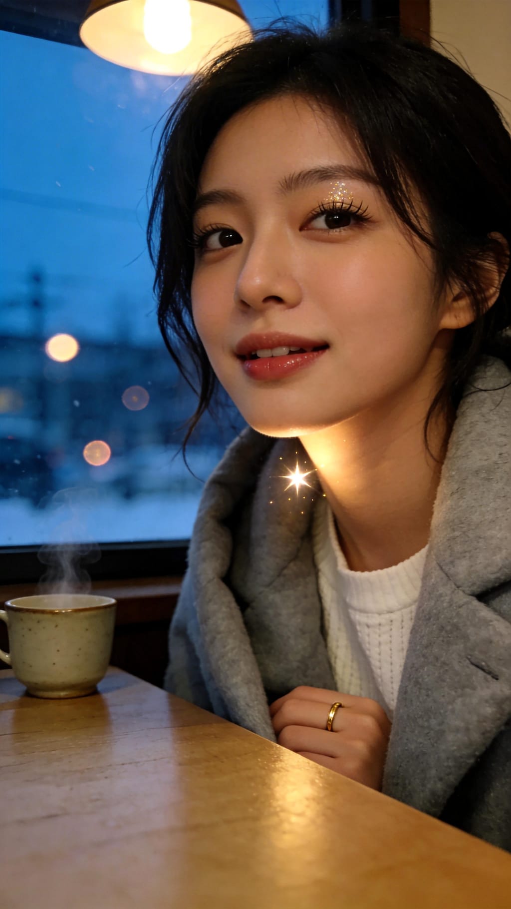 A Spark at the Cafe Table