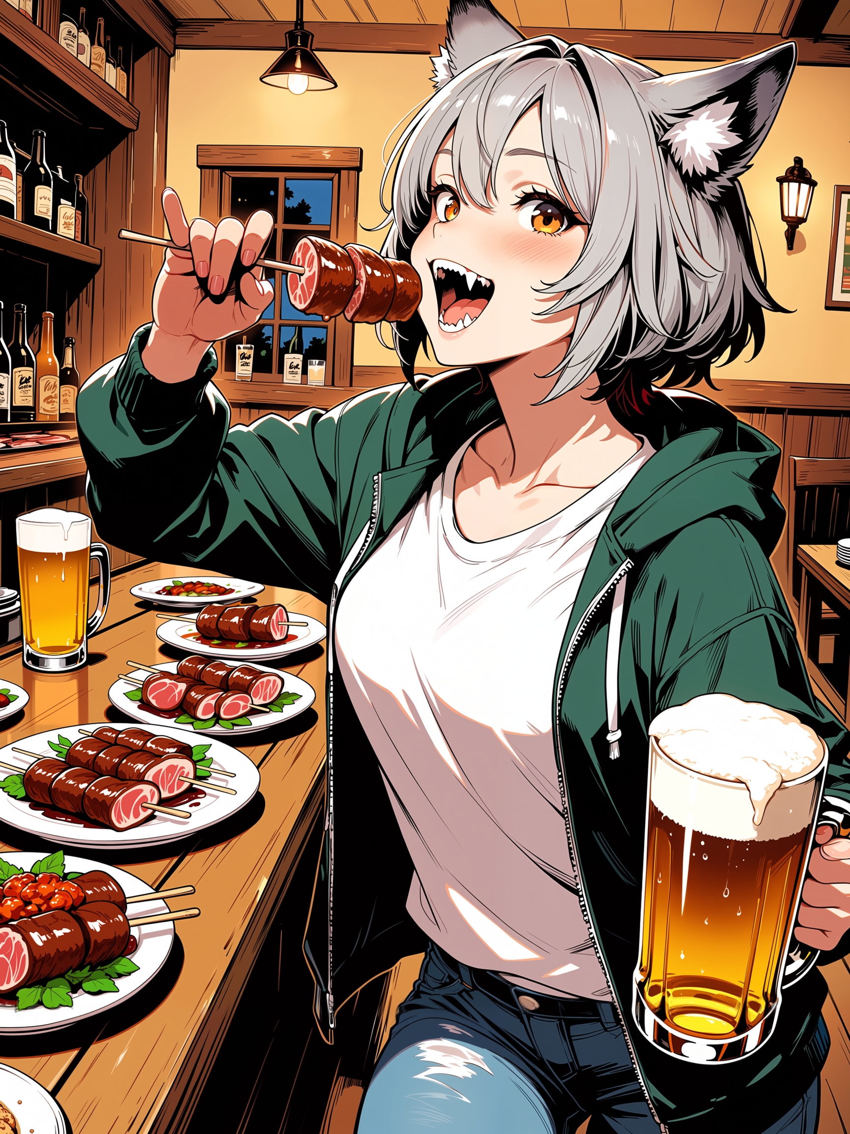 やっぱ、肉と酒だぜ！【Anima】
