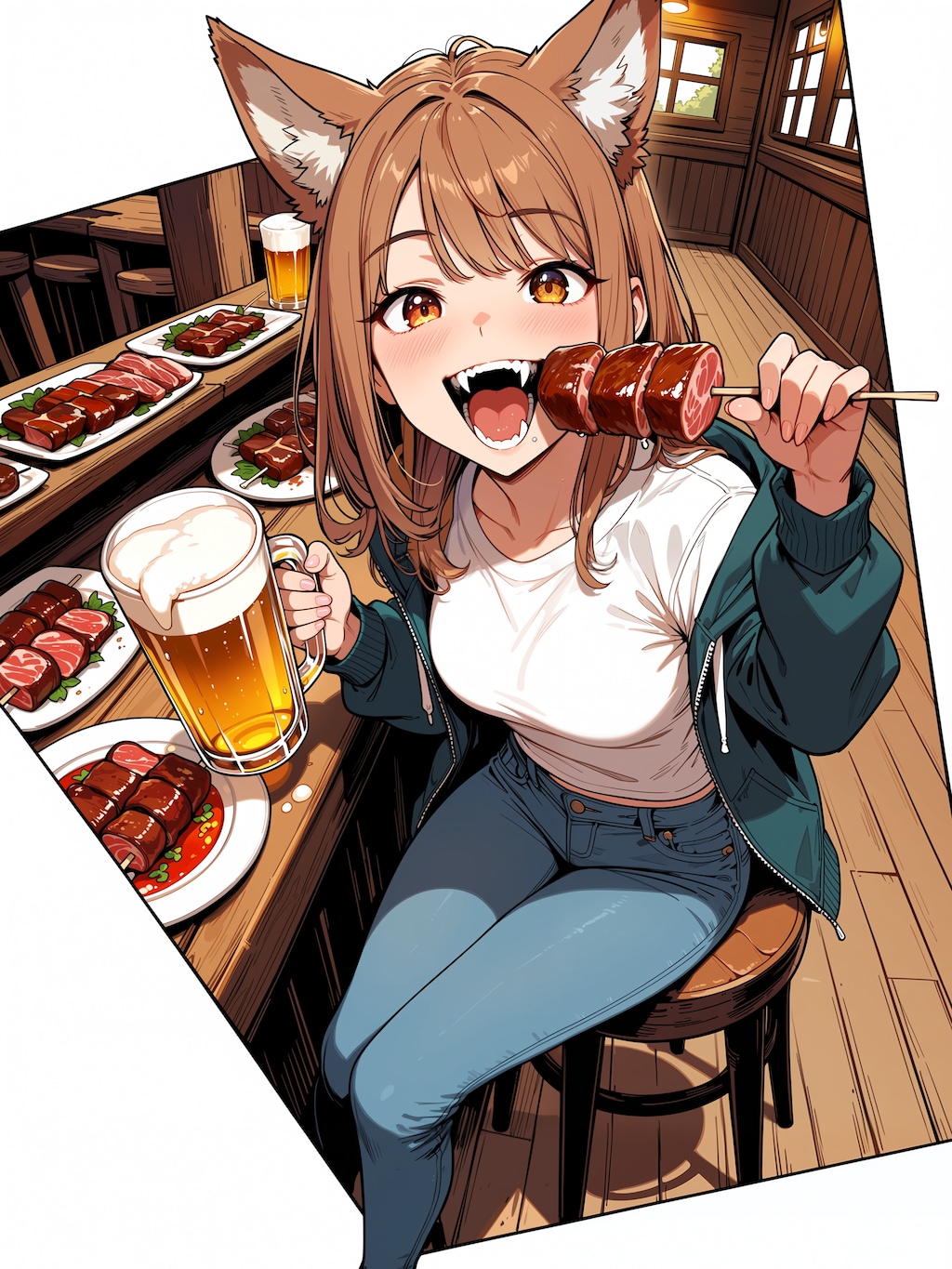 やっぱ、肉と酒だぜ！【Anima】