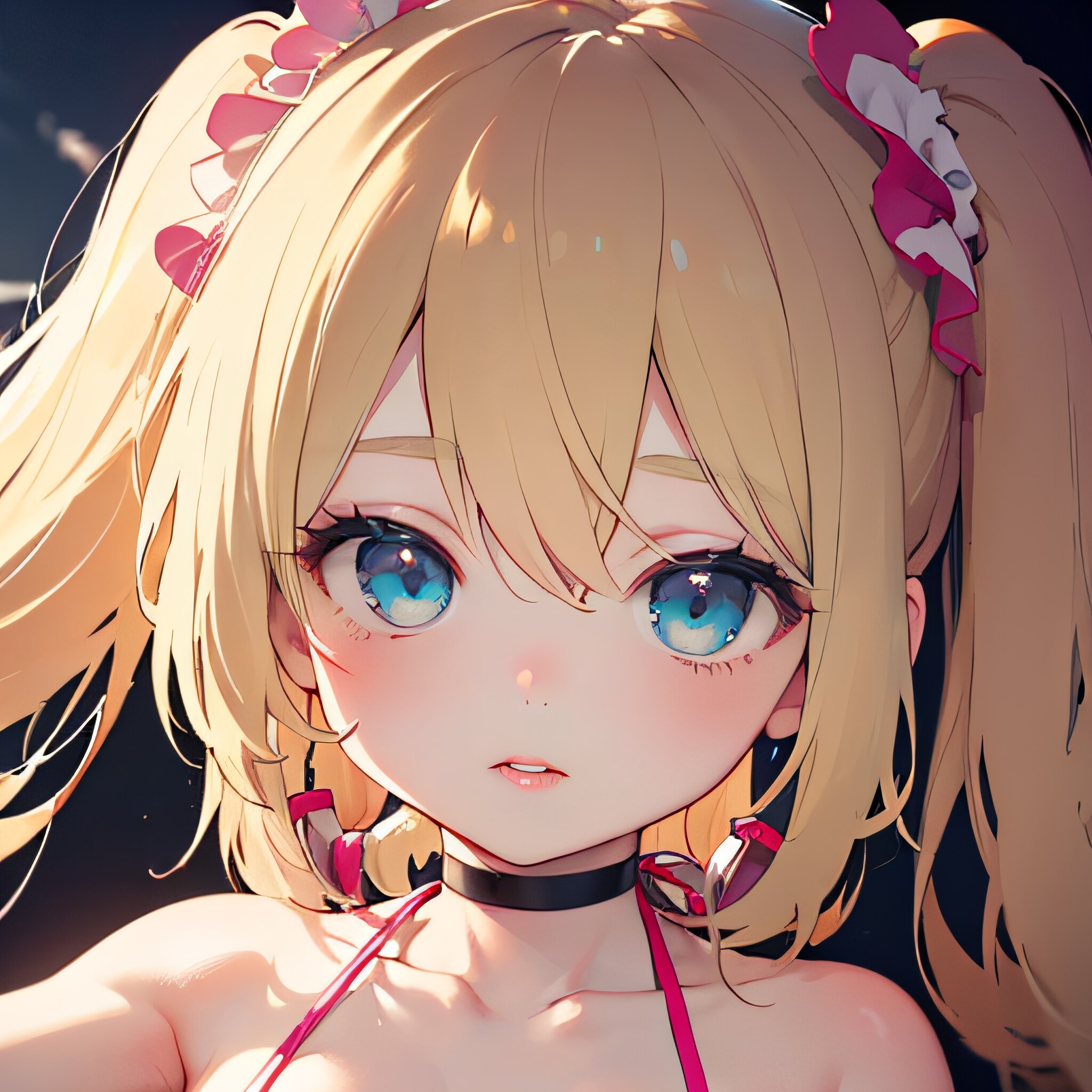 金髪 ツインテールの女の子