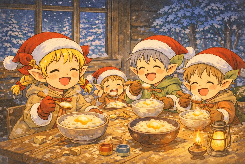 森のトントゥたち