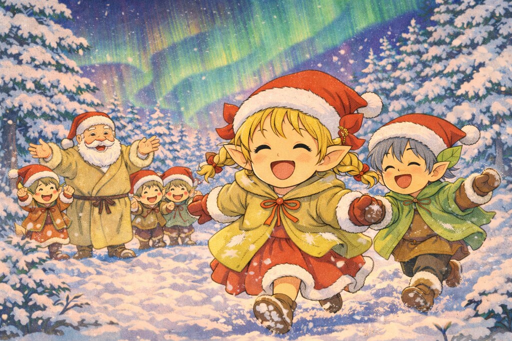 森のトントゥたち