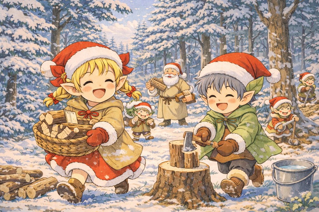 森のトントゥたち