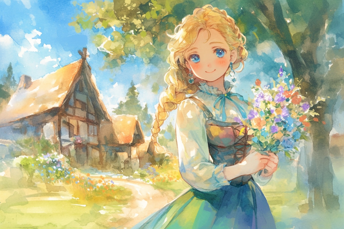 村娘56 | の人気AIイラスト・グラビア