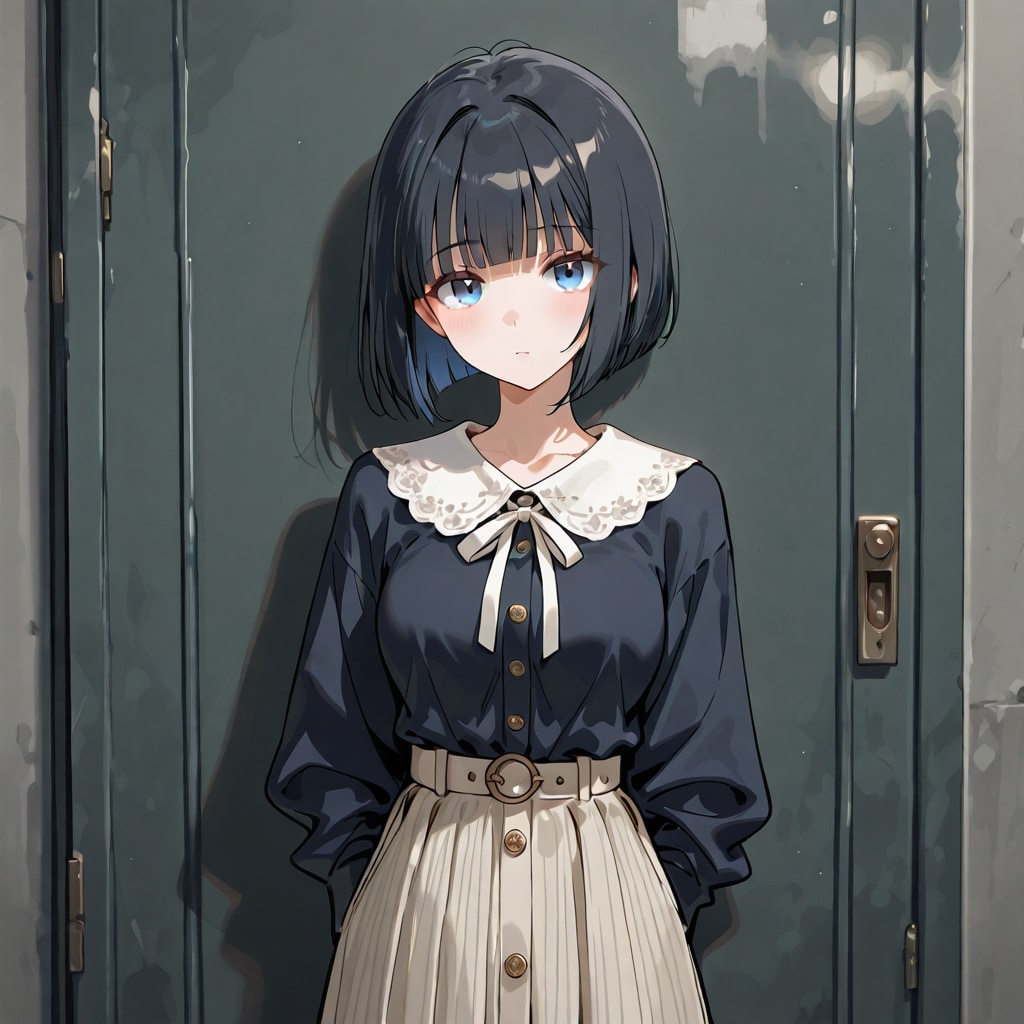 黒髪栞