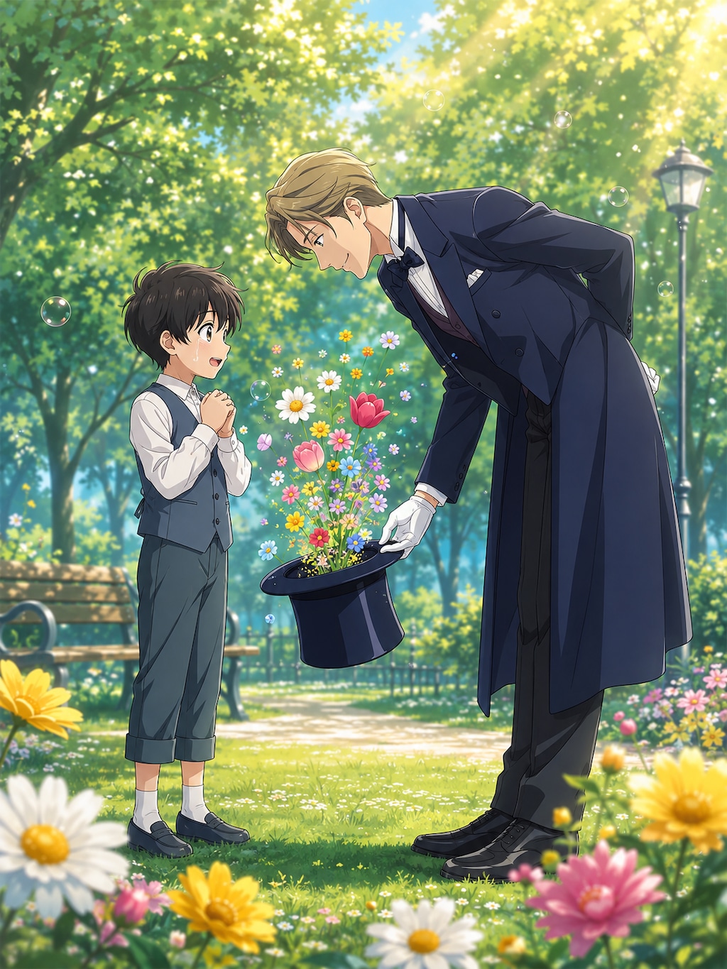 涙のあとに、花が咲く