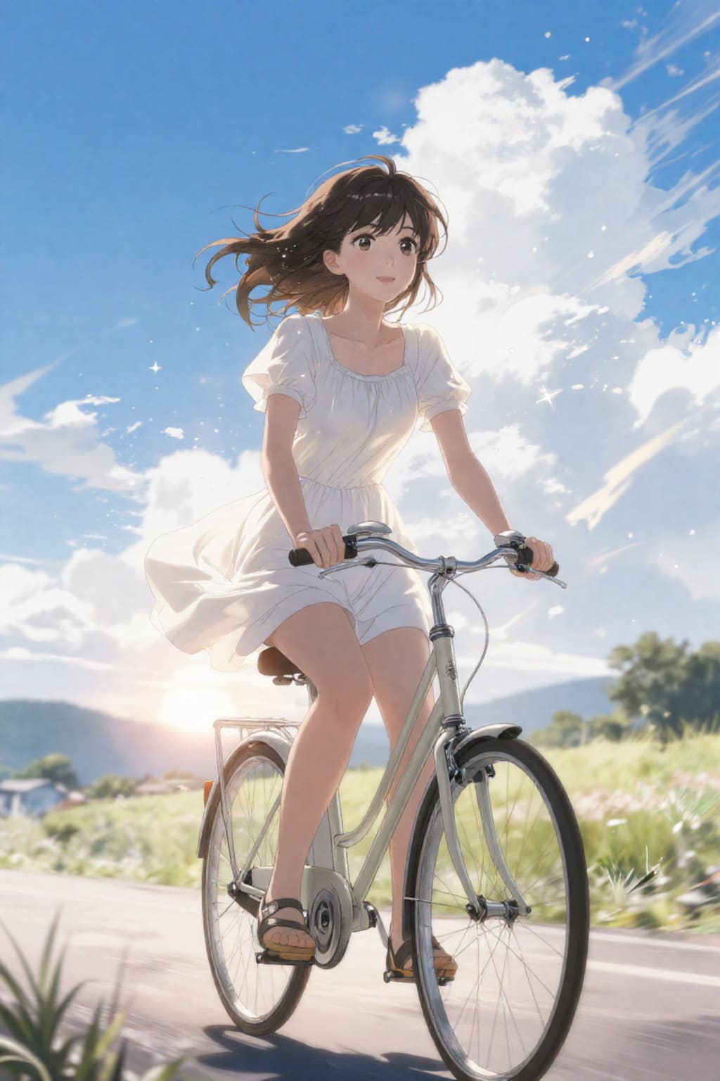 颯爽と…