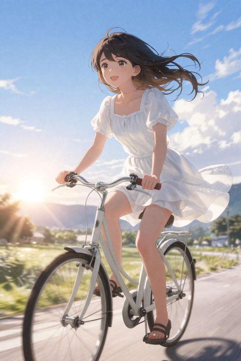 颯爽と…