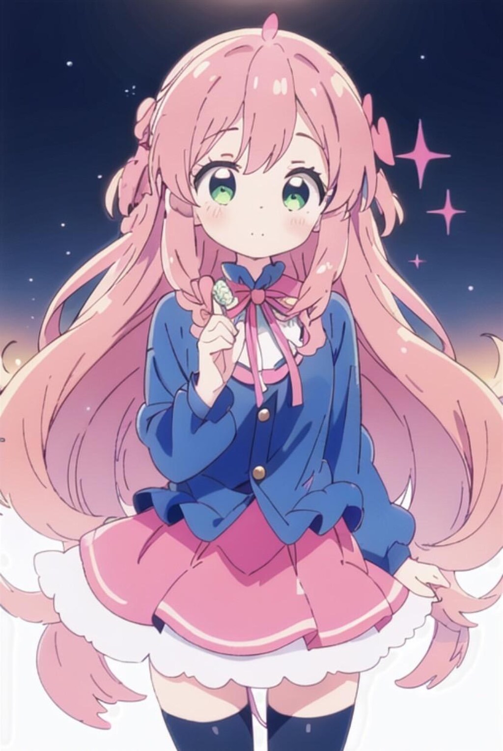 ピンクのスカート2