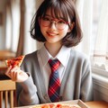 眼鏡女子 楓の忘年会潜入 2枚目