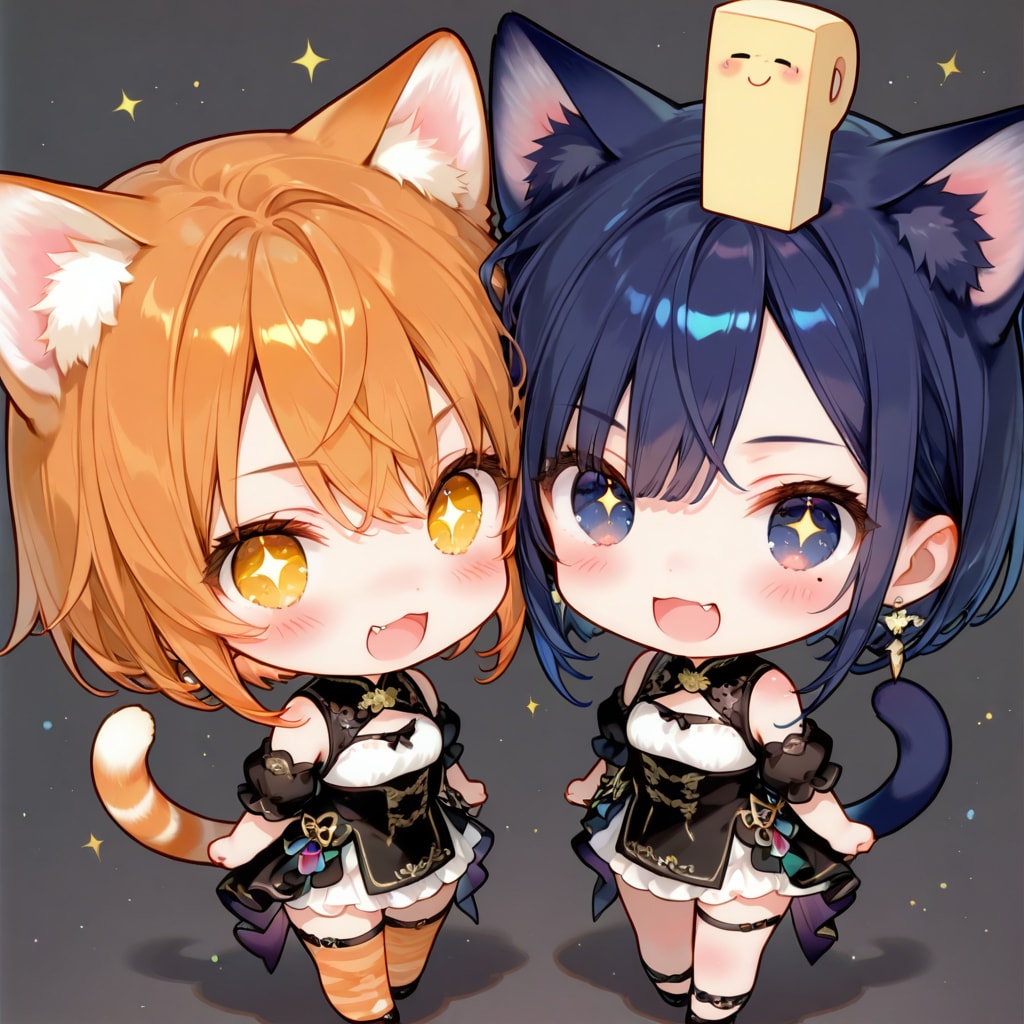 あいときなこのお星さまねこ耳ダンス！