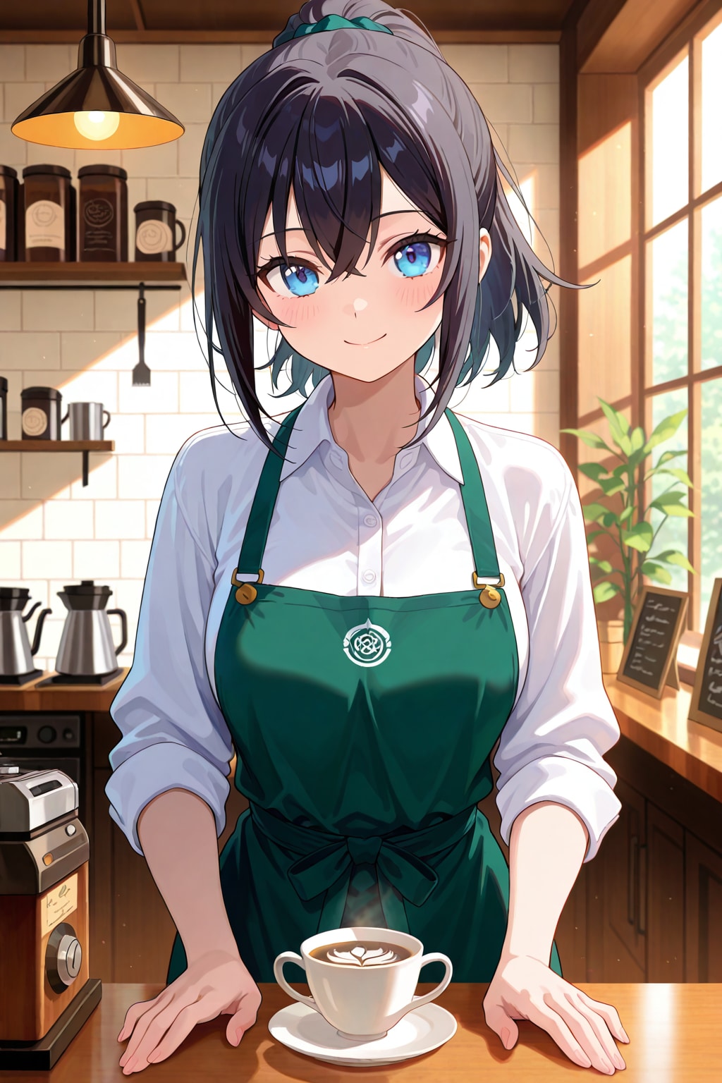 目覚めの珈琲をどうぞ。