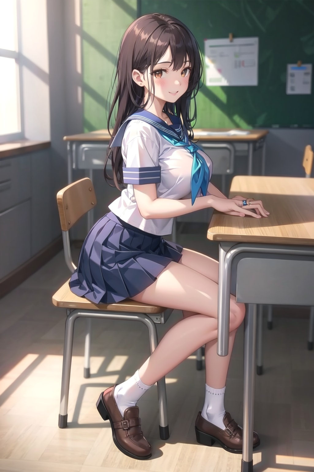 セーラー服で面接