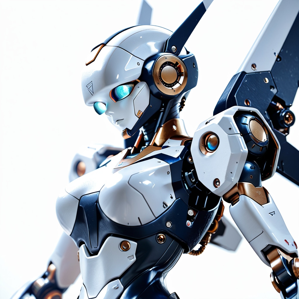 [Stable Diffusion] Refiner機能でプラモデルのようなリアル質感のロボット画像を生成する | の人気AIイラスト・グラビア