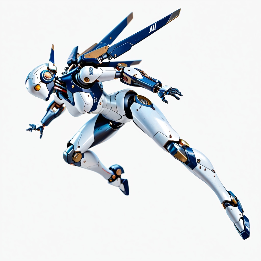 [Stable Diffusion] Refiner機能でプラモデルのようなリアル質感のロボット画像を生成する