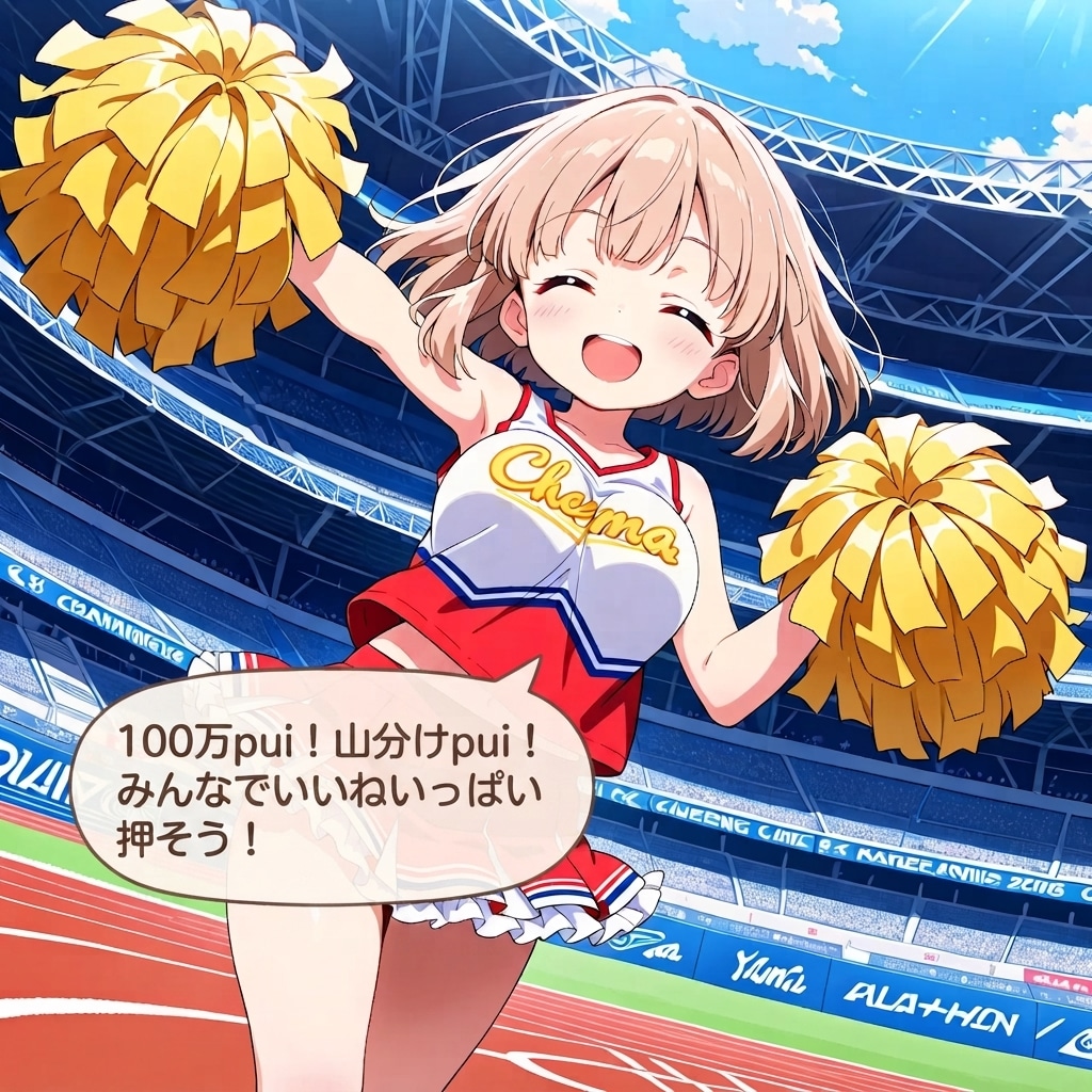 100万pui！山分けイベント応援！！