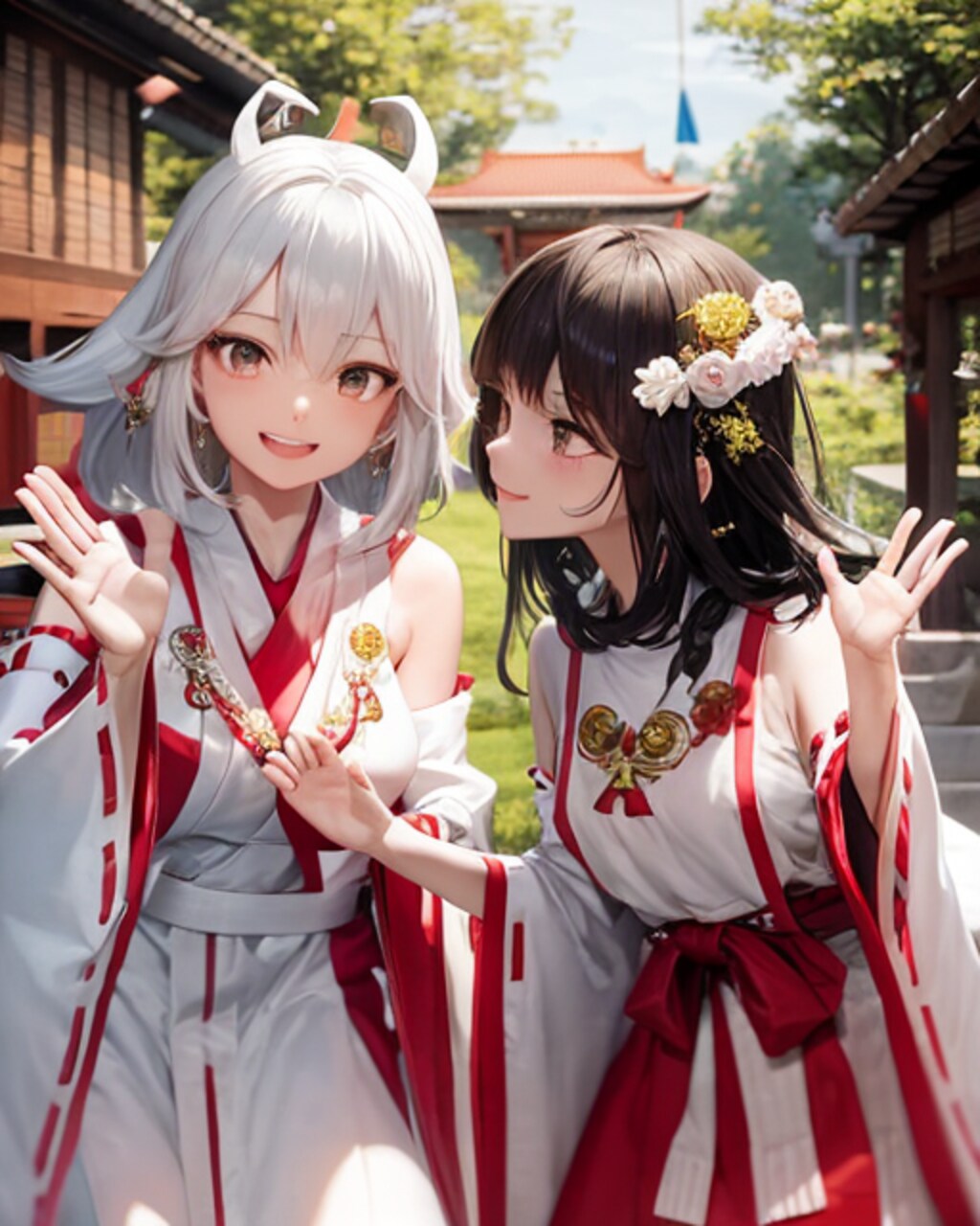 夢中