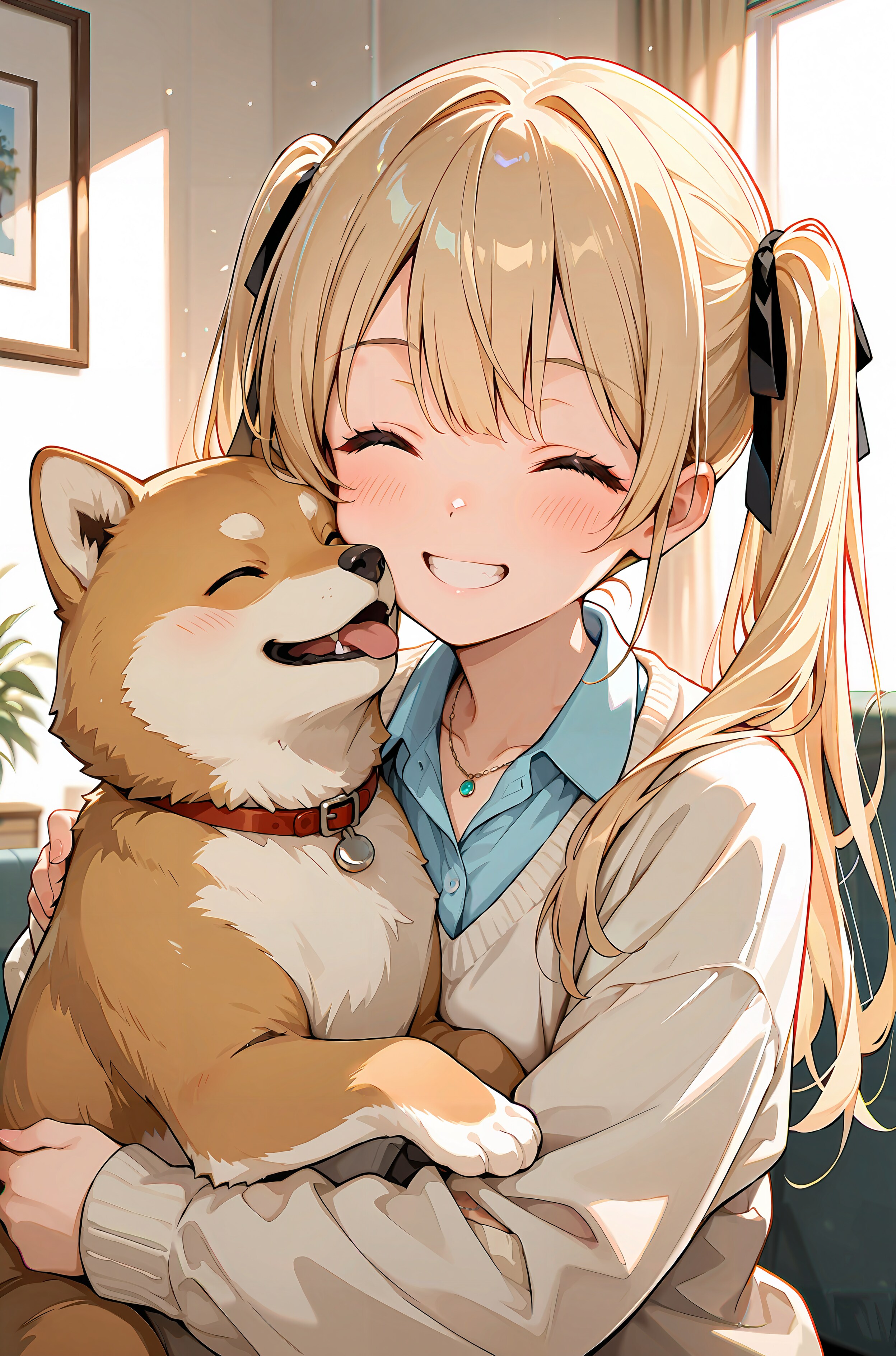 すりすり