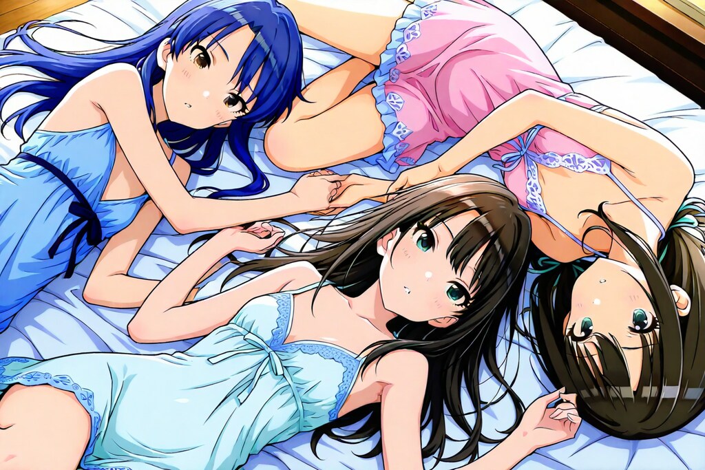 みんなでおとまり（青）