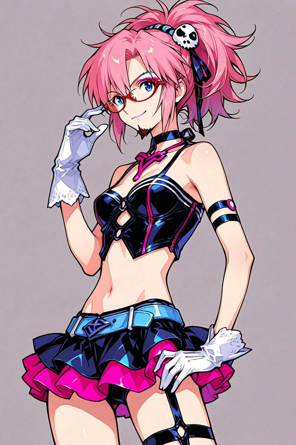 シンジに好かれるためにイメチェンするゲンドウ