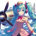 初音ミクと零戦 2枚目