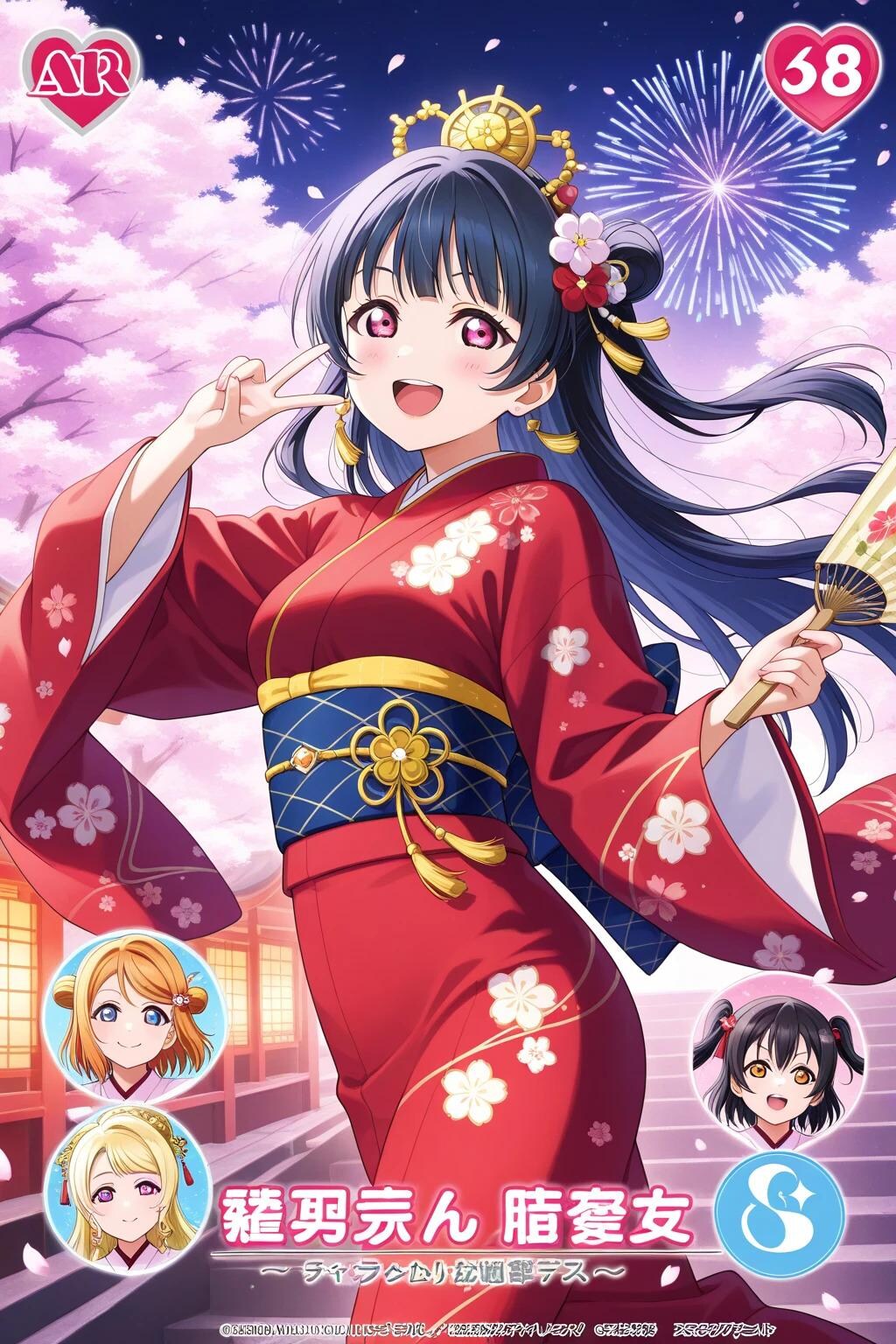 着物姿ラブライブキャラ