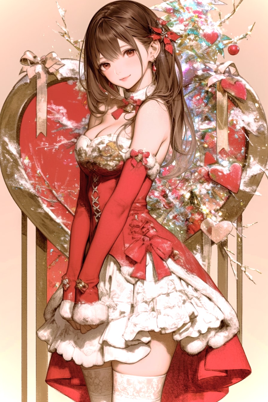 サンタガール-17 | の人気AIイラスト・グラビア