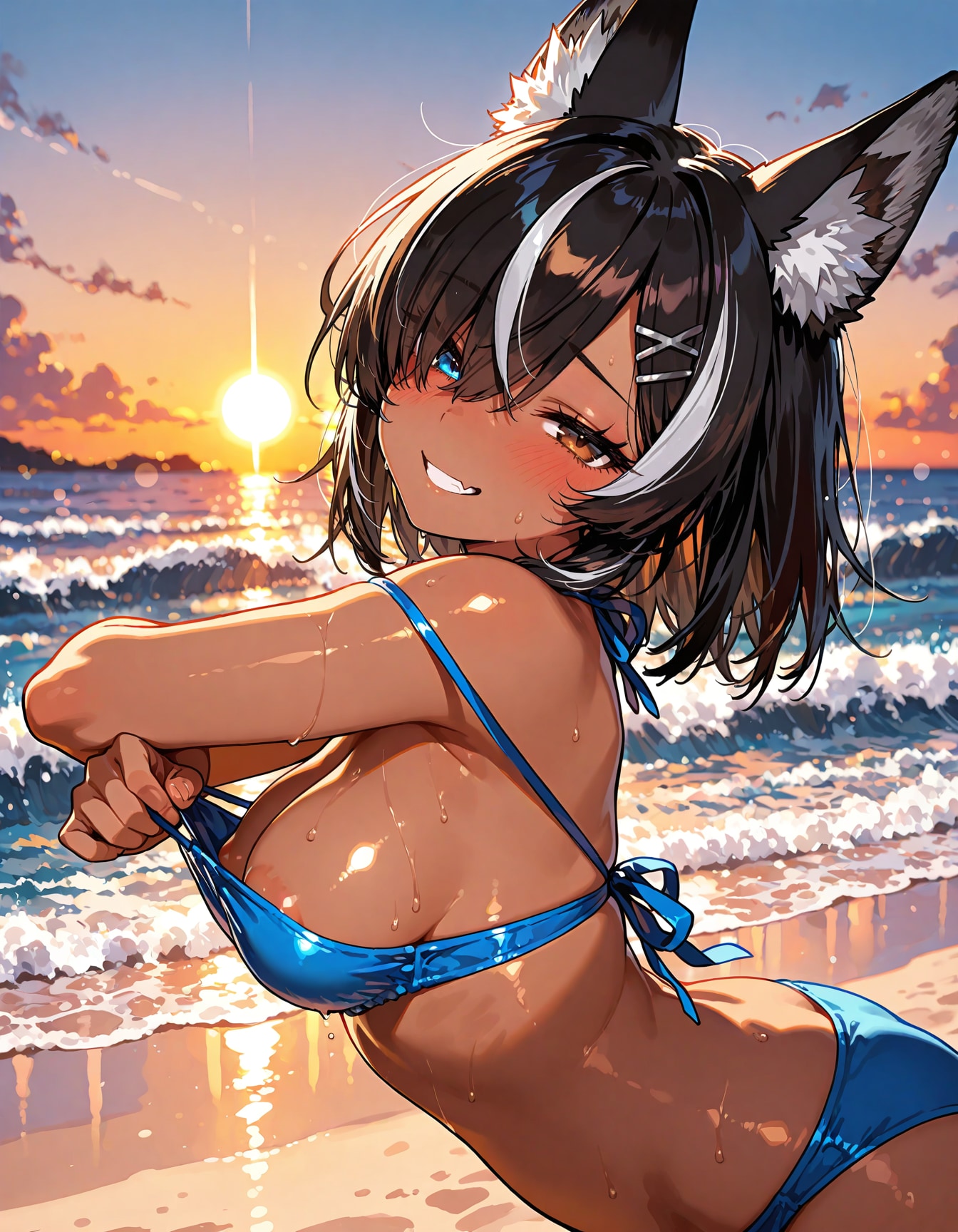 脱ぎ脱ぎビキニ