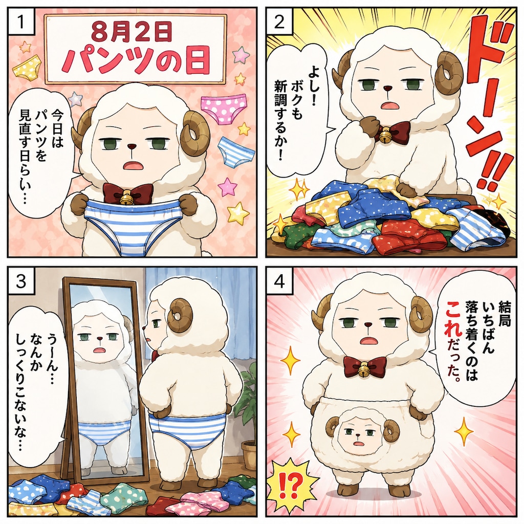 8/2 今日のヒツジ