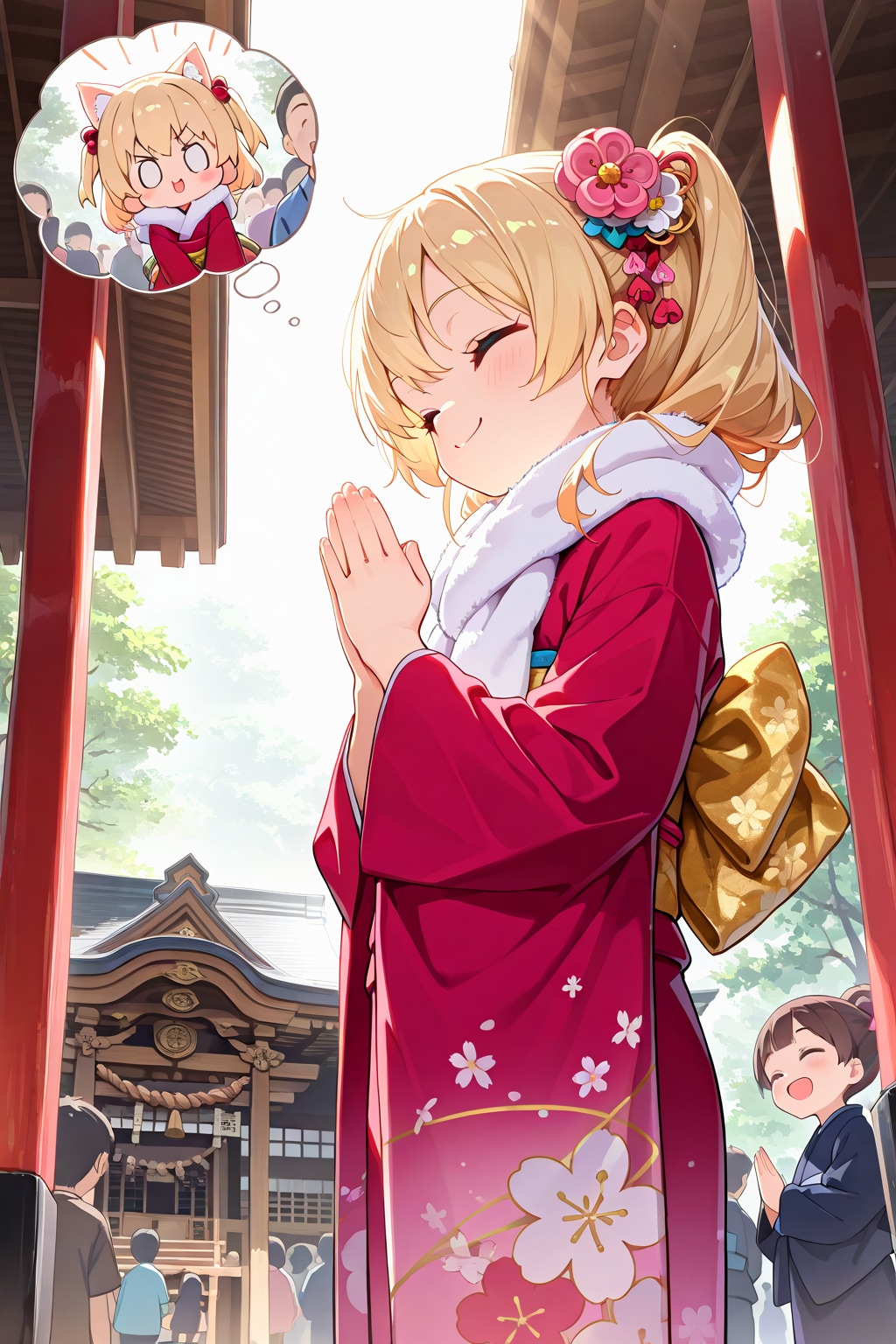 初詣の願い事！